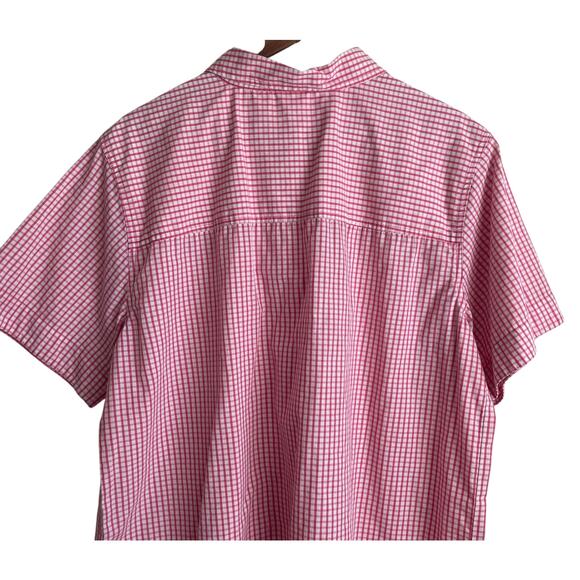 VTG Bobbie Brooks Women Top 18/20 Check Button Preppy Coastal Y2K Retro Cowgirl - Picture 4 of 13